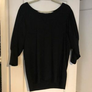 Knit Dolman-sleeve Top
